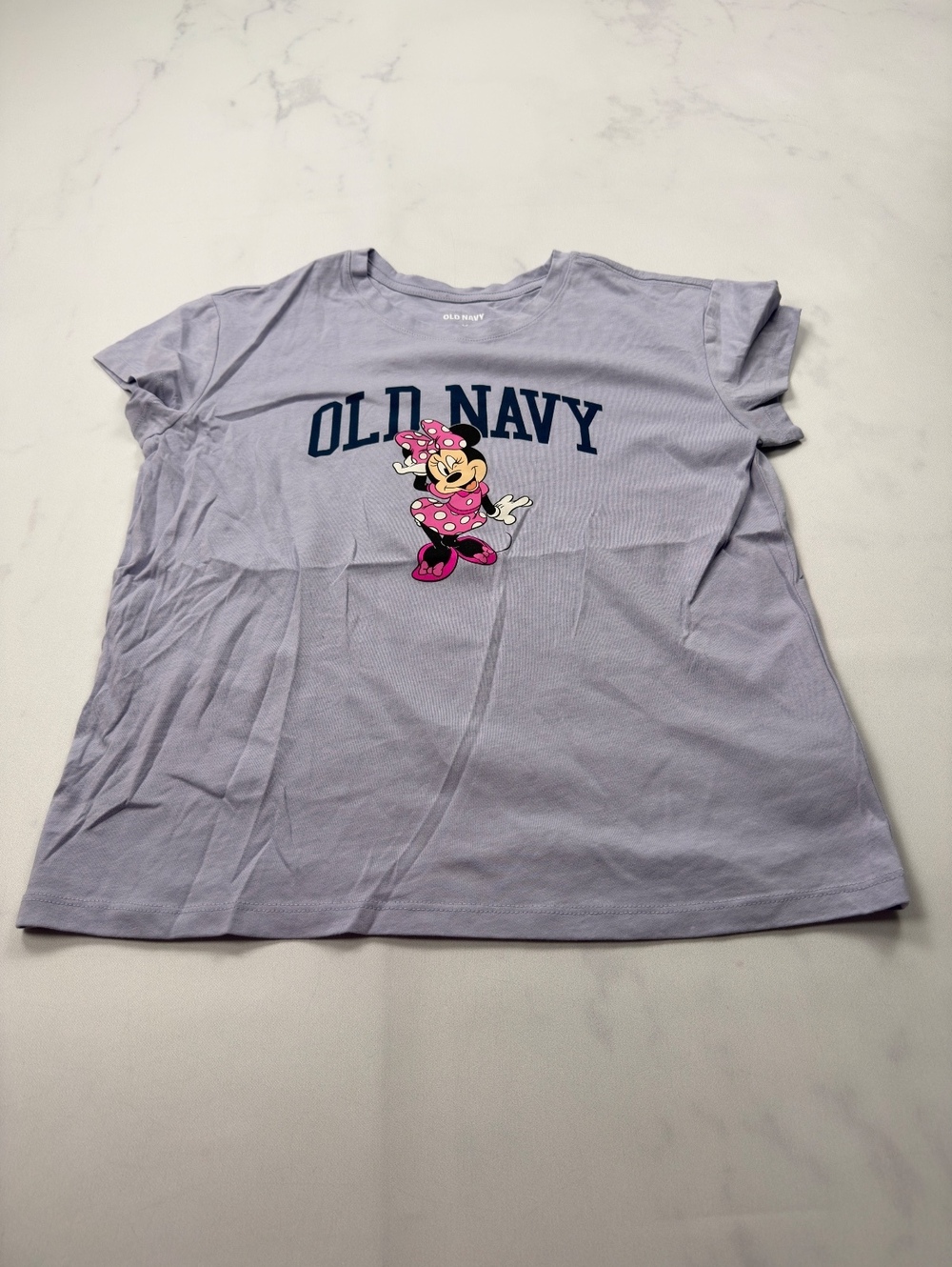 Old Navy Graphic Tee Lilac 2010s Retro Minie Mouse - Girls XL